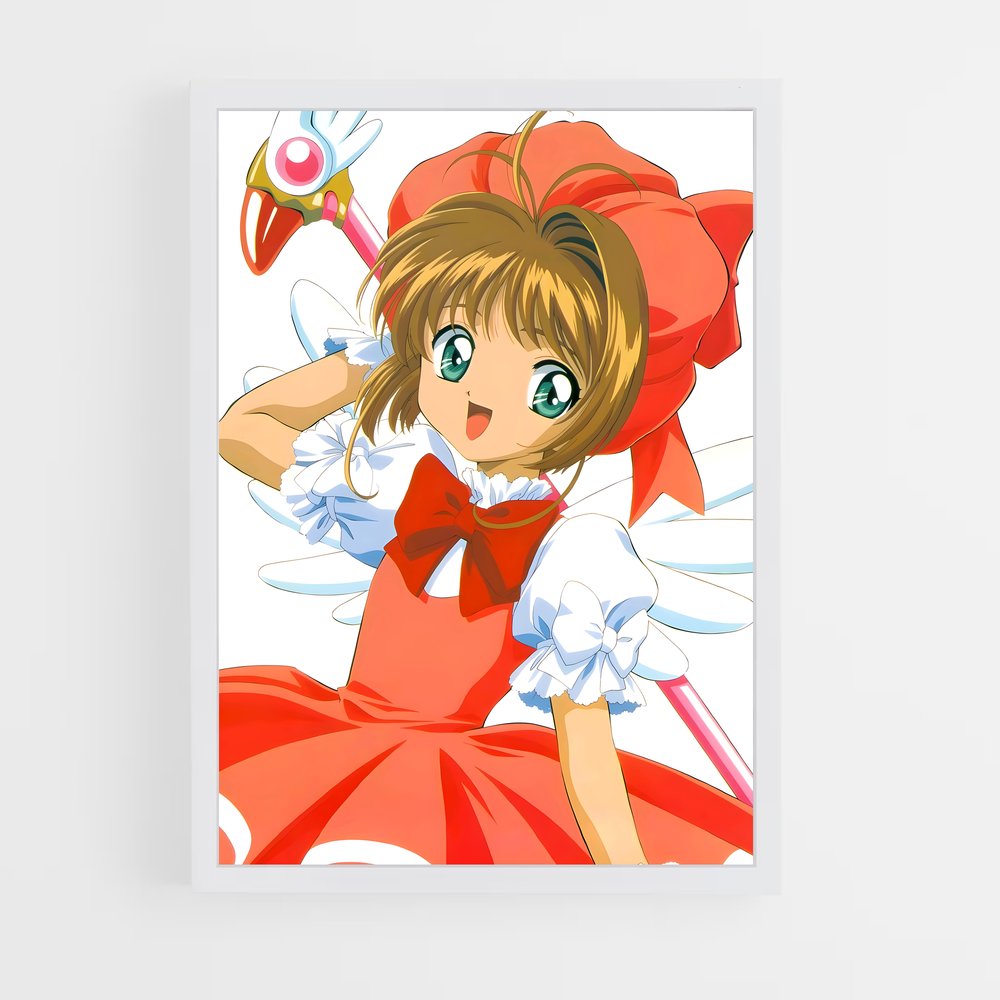 ap-sakura kinomoto-11 cadre Blanc