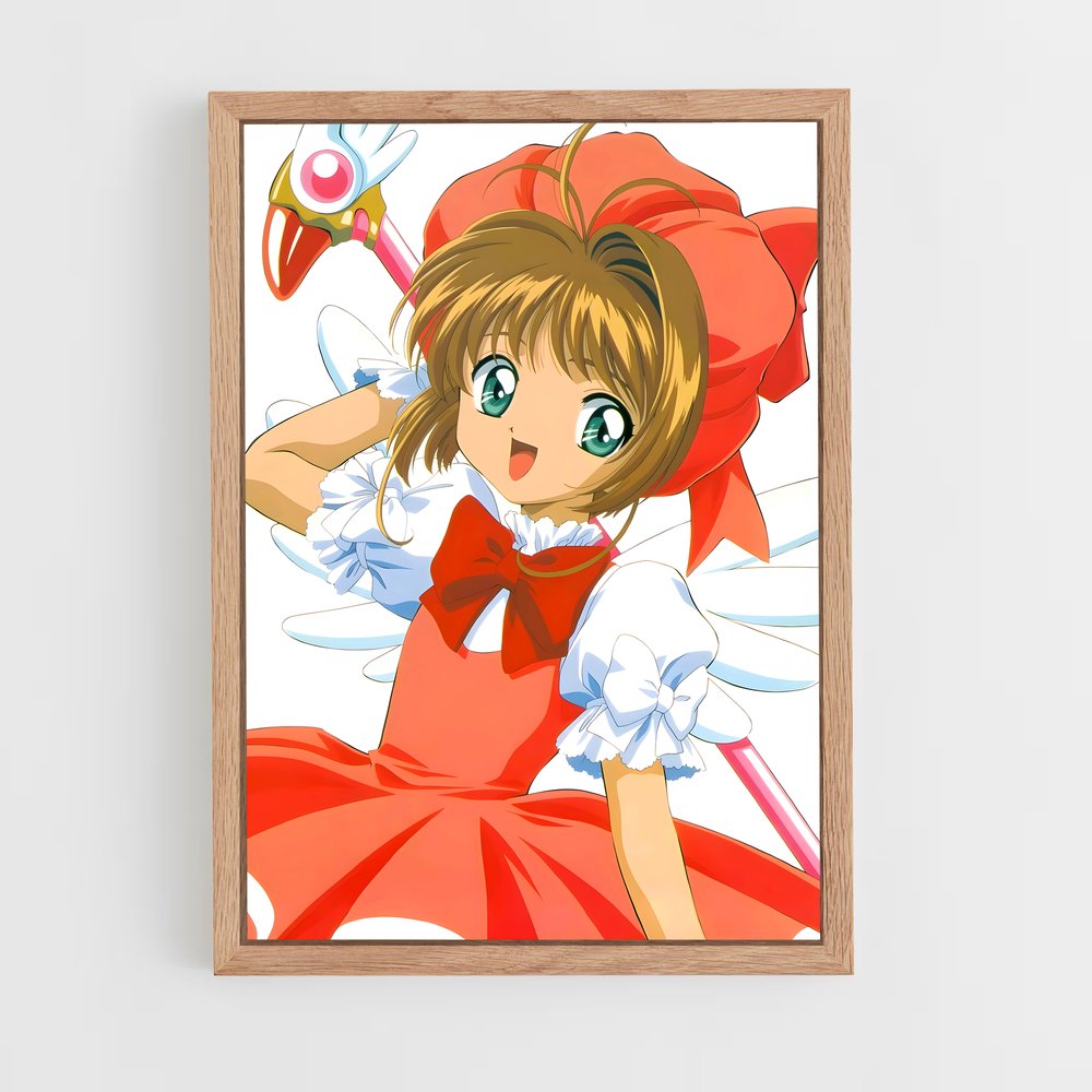 ap-sakura kinomoto-11 cadre Bois clair