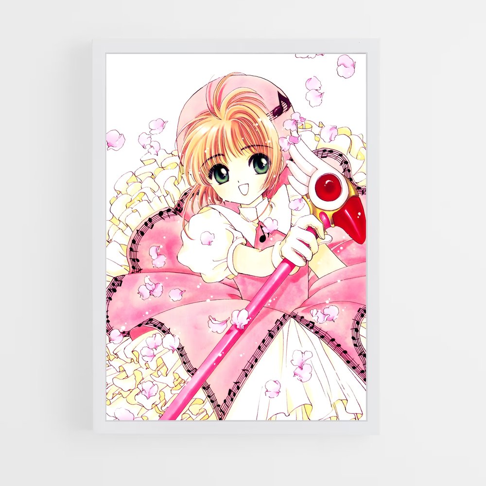 ap-sakura kinomoto-2 cadre Blanc