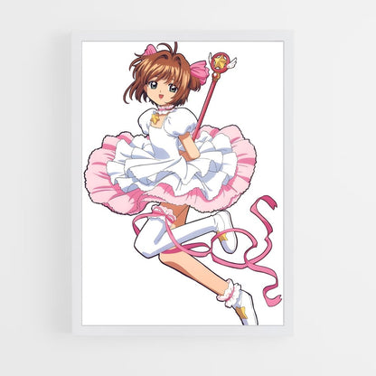 ap-sakura kinomoto-3 cadre Blanc