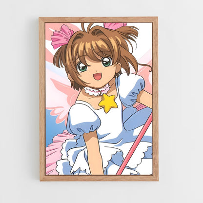 ap-sakura kinomoto-4 cadre Bois clair