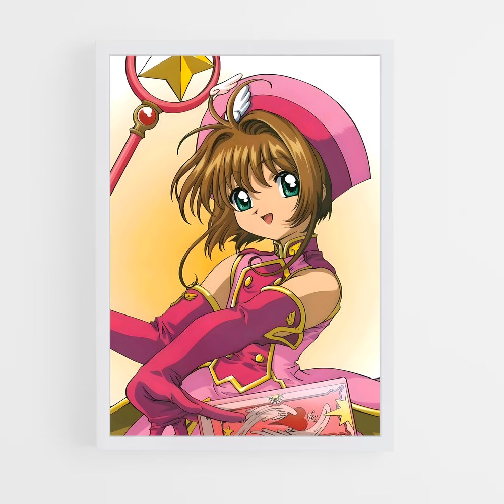 ap-sakura kinomoto-9 cadre Blanc