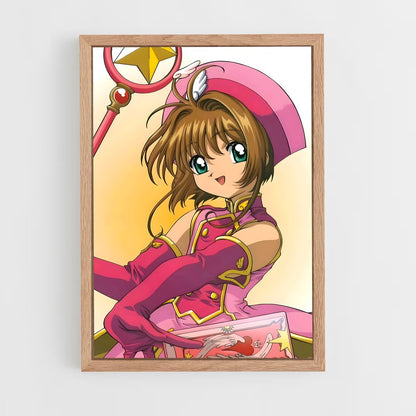 ap-sakura kinomoto-9 cadre Bois clair