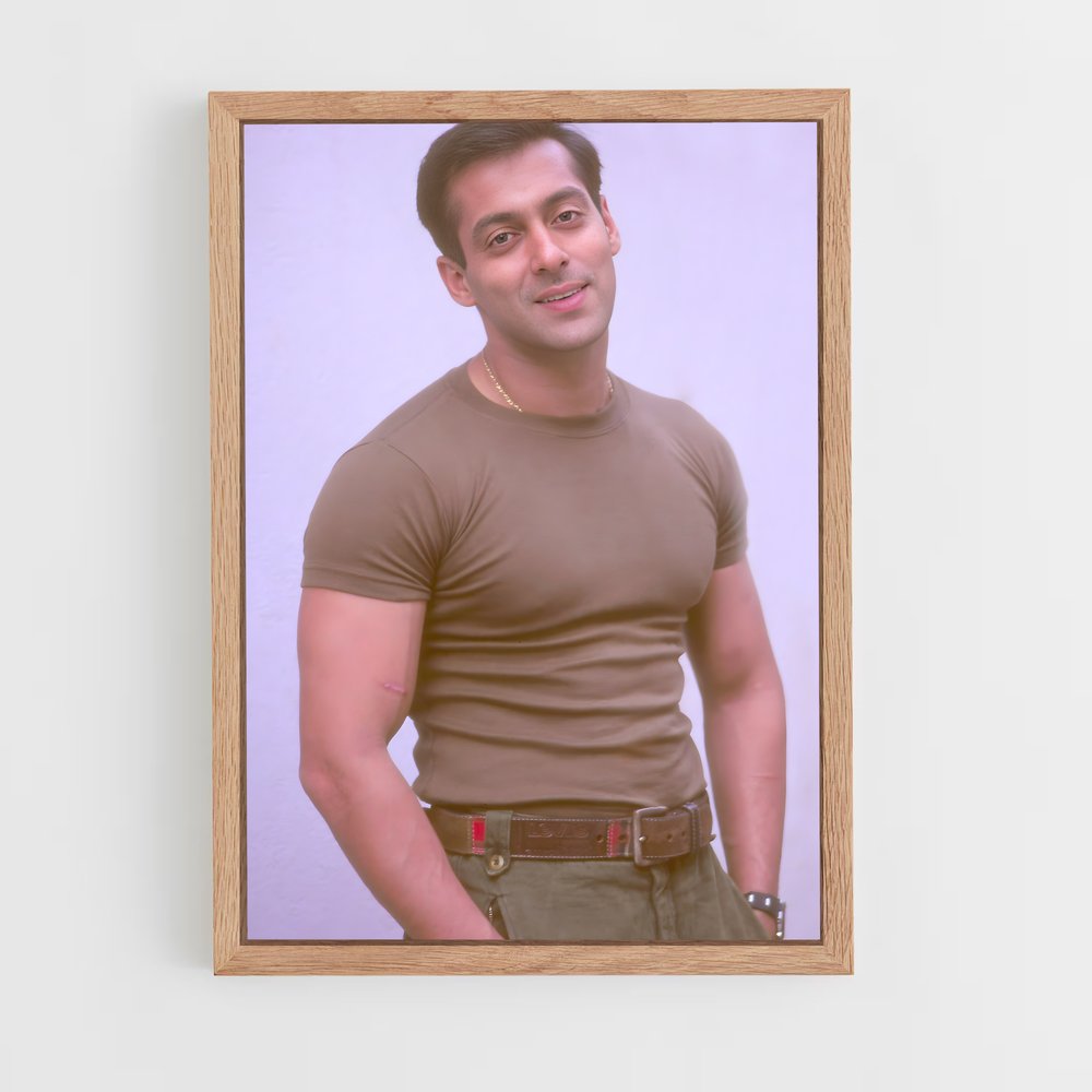ap-salman khan-6 cadre Bois clair