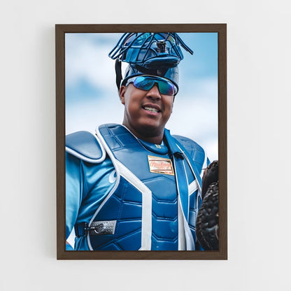 ap-salvador perez-9 cadre Bois foncé