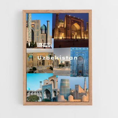 ap-samarkand-4 cadre Bois clair