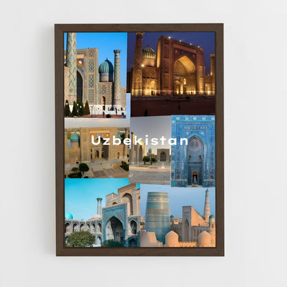 ap-samarkand-4 cadre Bois foncé