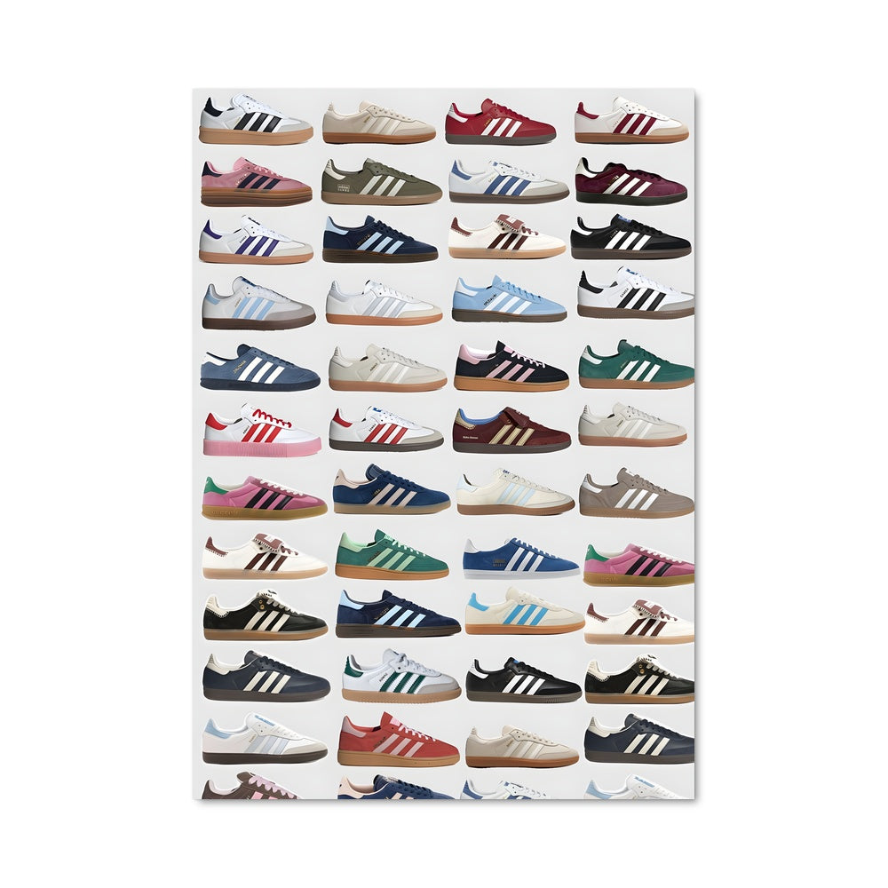 Poster Sneakers en Folie