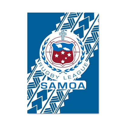 Poster Samoa Rugby Spirit