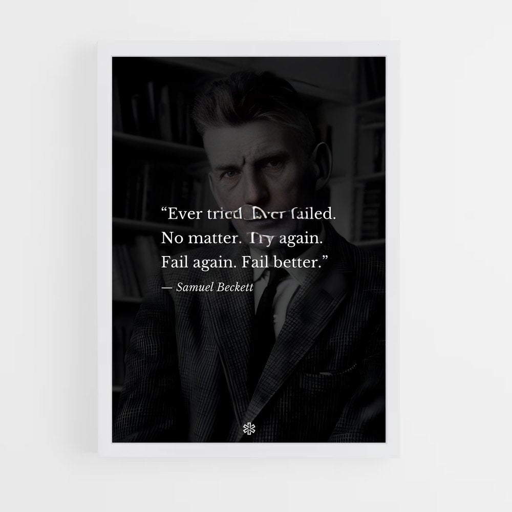 ap-samuel beckett-2 cadre Blanc