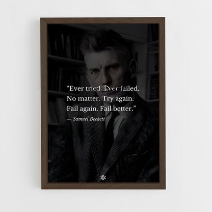 ap-samuel beckett-2 cadre Bois foncé