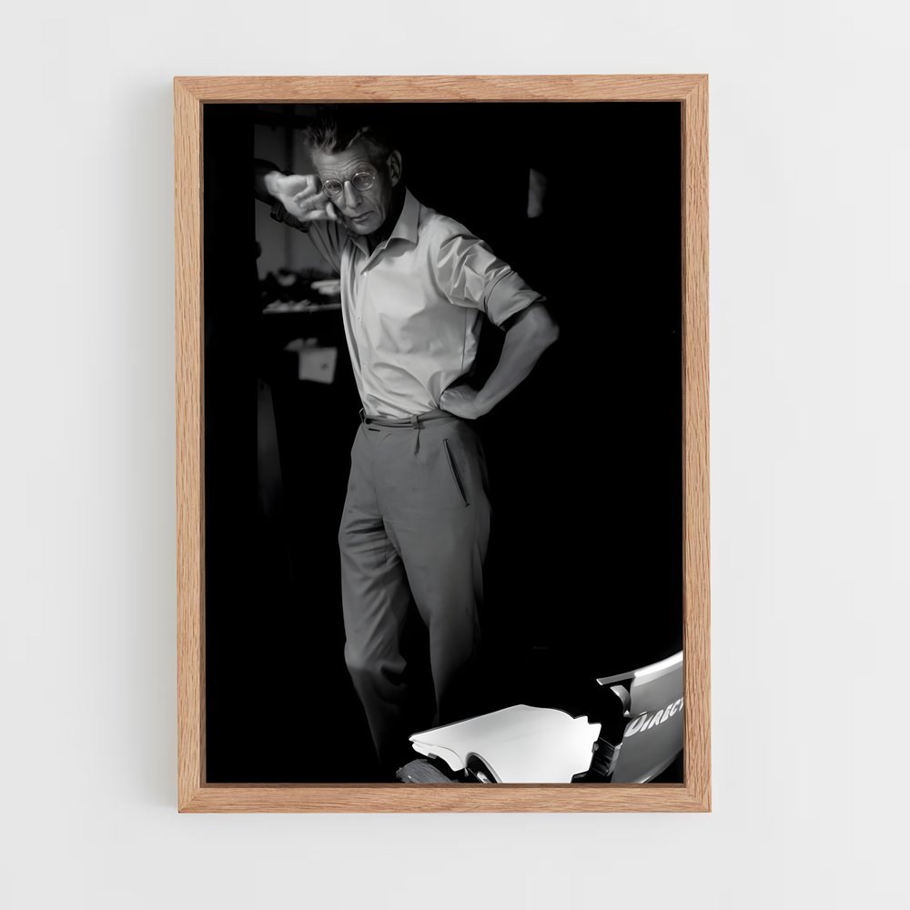 ap-samuel beckett-5 cadre Bois clair