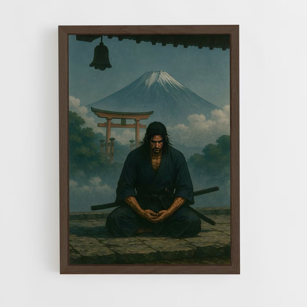 ap-samurai-16 cadre Bois foncé