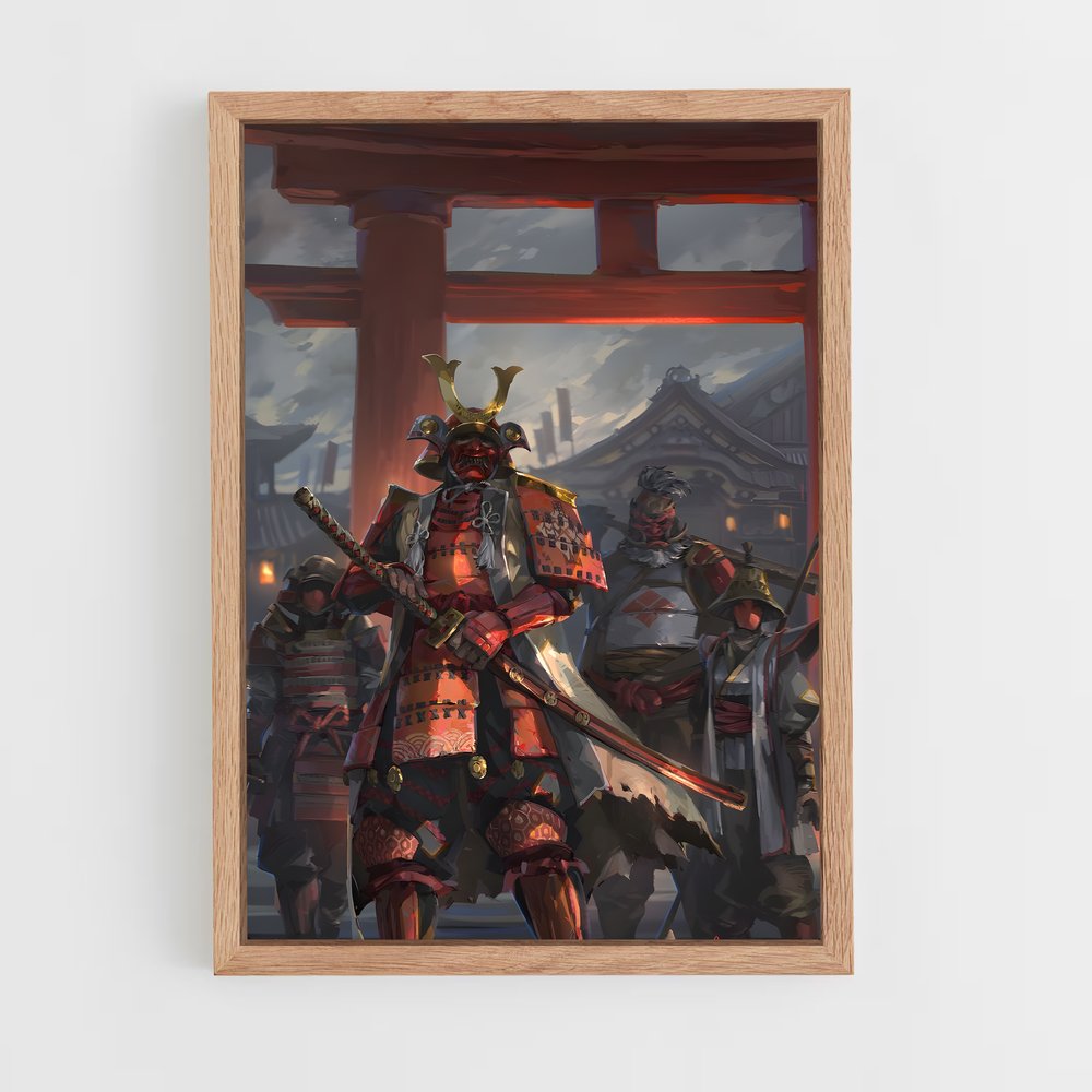 ap-samurai spirits-13 cadre Bois clair