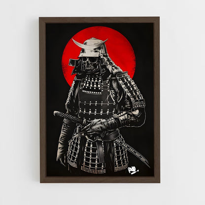 ap-samurai spirits-15 cadre Bois foncé