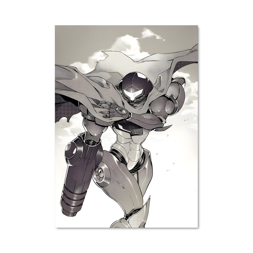 Poster Samus Aran: Armure et Énergie
