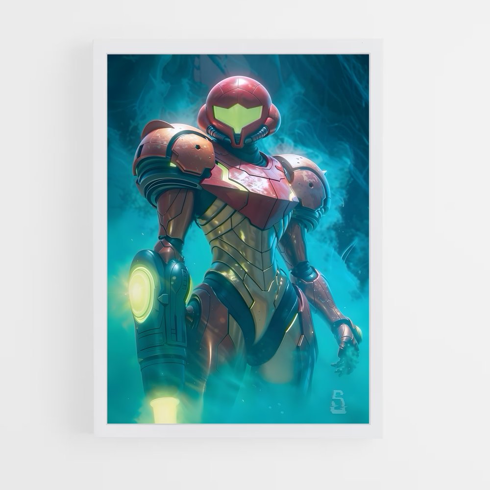ap-samus aran-1 cadre Blanc