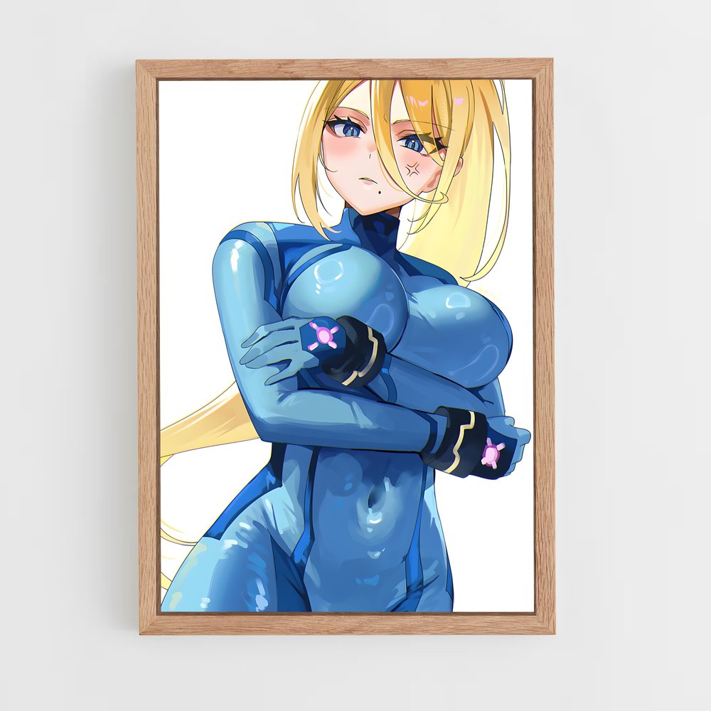 ap-samus aran-2 cadre Bois clair