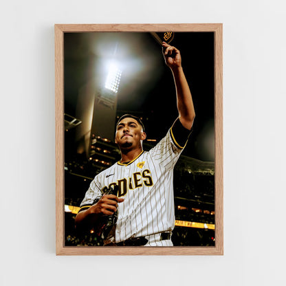 ap-san diego padres-10 cadre Bois clair