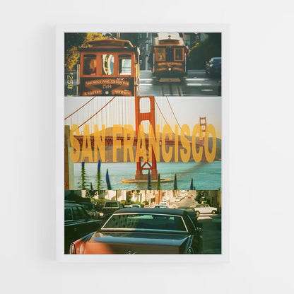 ap-san francisco muni-1 cadre Blanc