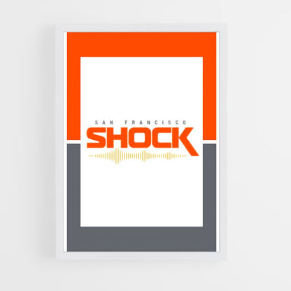 ap-san francisco shock-1 cadre Blanc