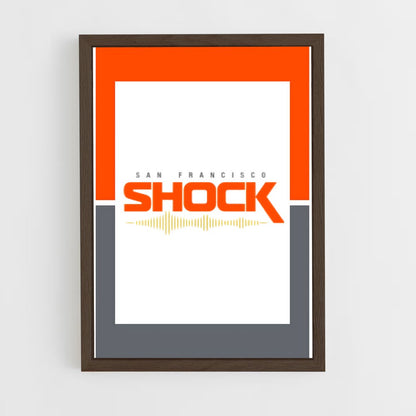 ap-san francisco shock-1 cadre Bois foncé