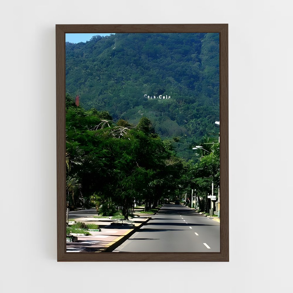 ap-san pedro sula-1 cadre Bois foncé