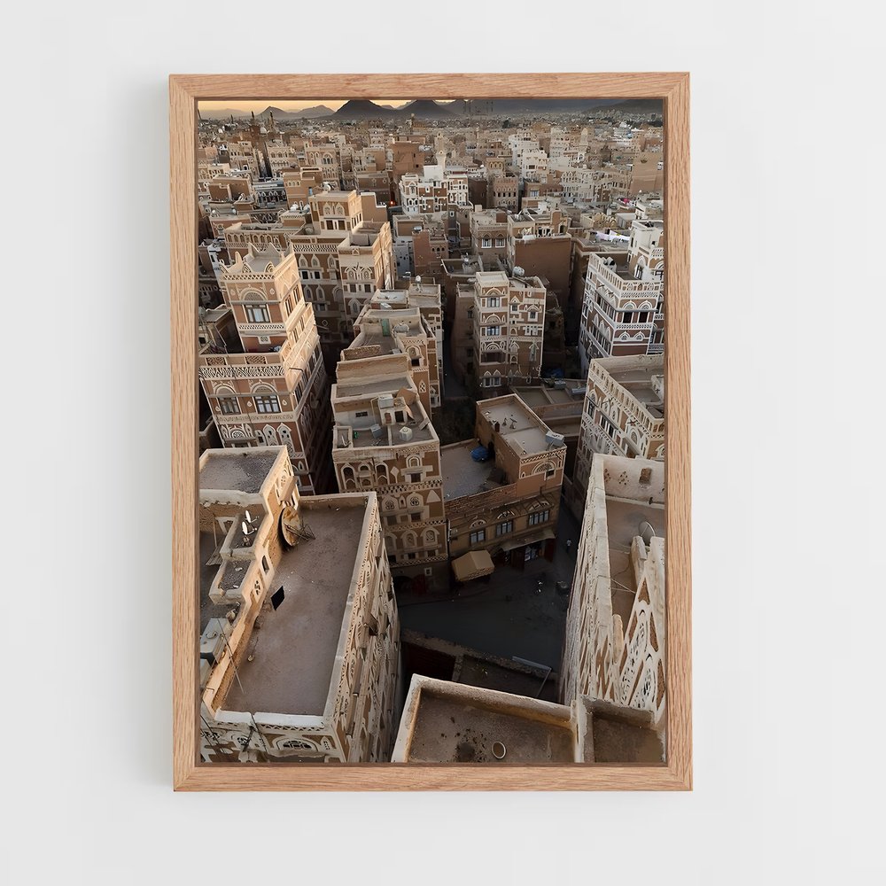 ap-sanaa-4 cadre Bois clair