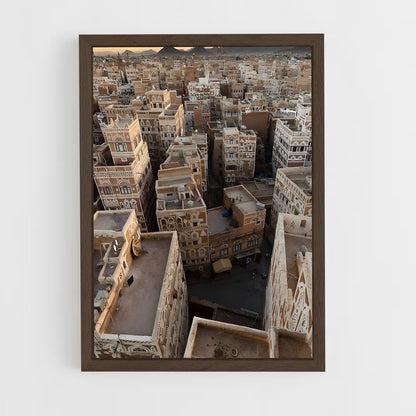 ap-sanaa-4 cadre Bois foncé
