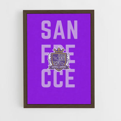 ap-sanfrecce hiroshima-2 cadre Bois foncé