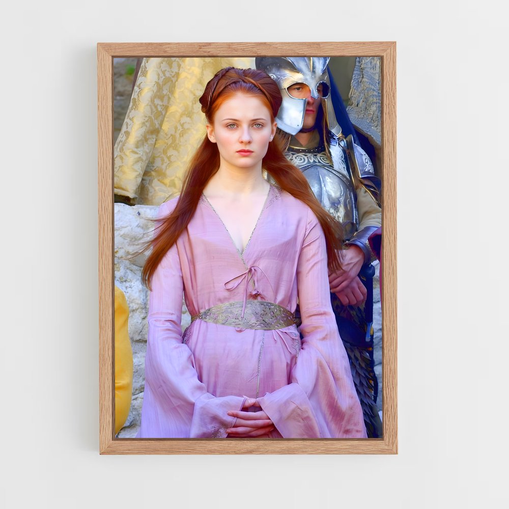 ap-sansa stark-3 cadre Bois clair