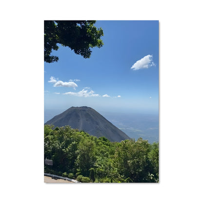 Poster Volcan Santa Ana