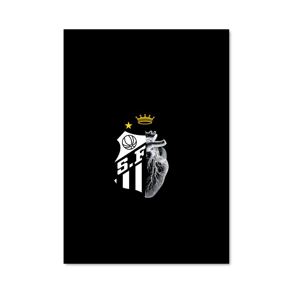 Poster Cœur et Couronne