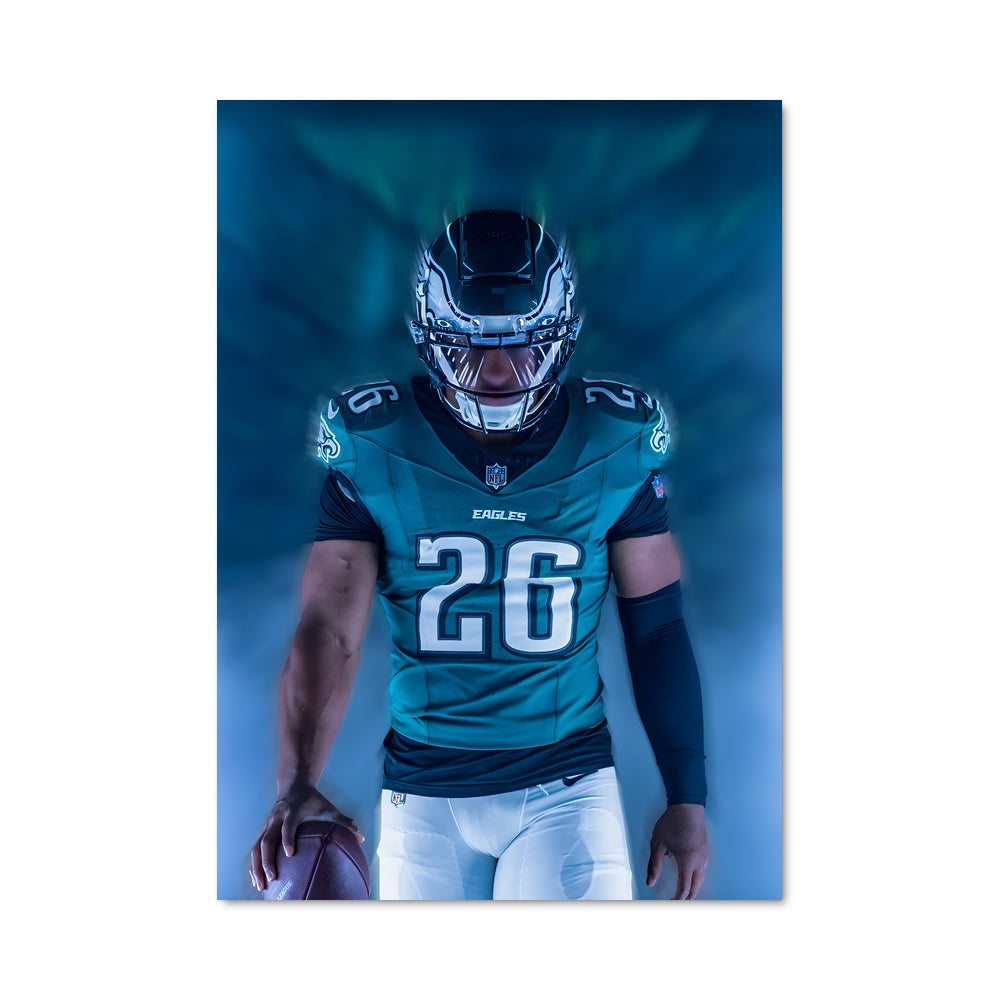 Poster Saquon en Action