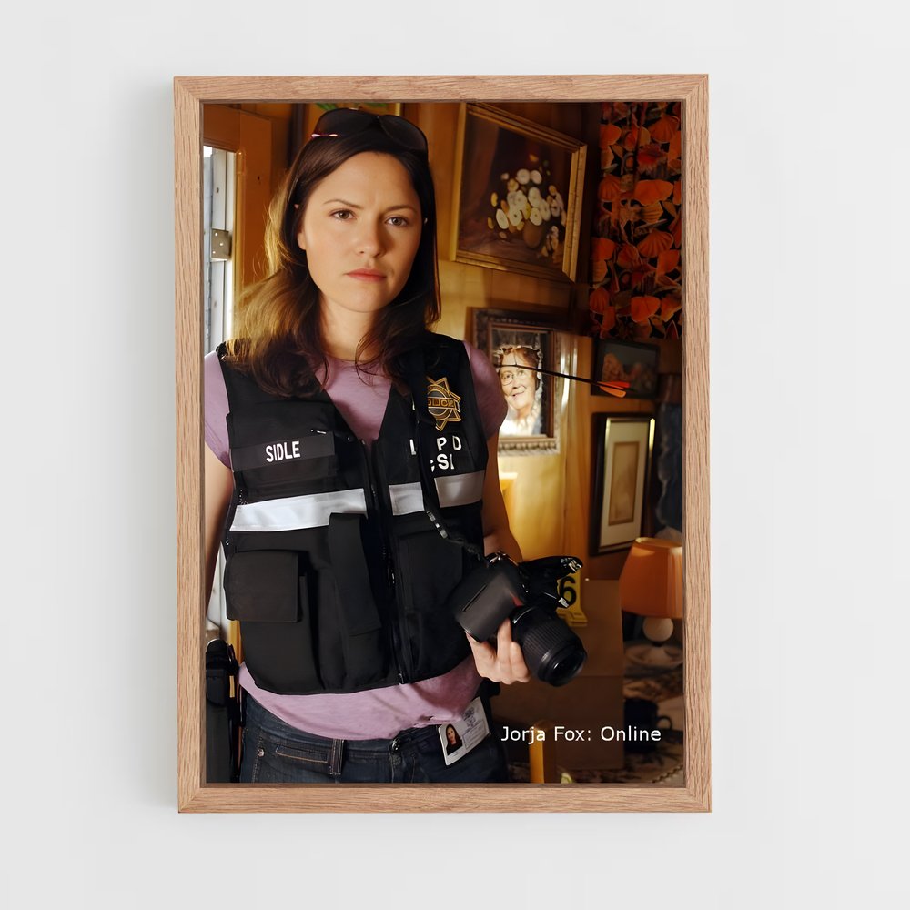 ap-sara sidle-5 cadre Bois clair