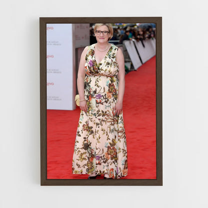 ap-sarah millican-1 cadre Bois foncé