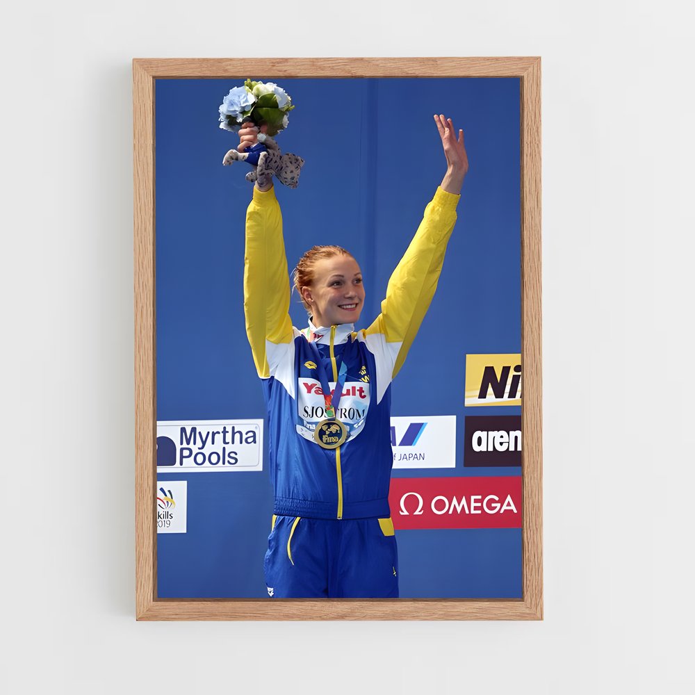 ap-sarah sjostrom-4 cadre Bois clair