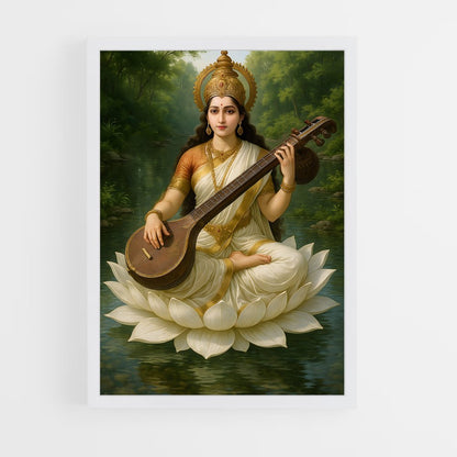 ap-saraswati-4 cadre Blanc