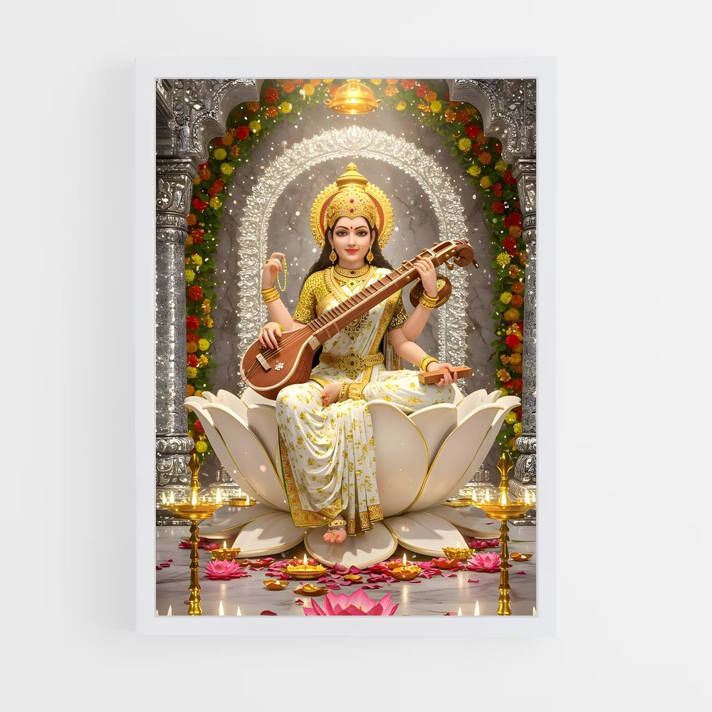 ap-saraswati-5 cadre Blanc