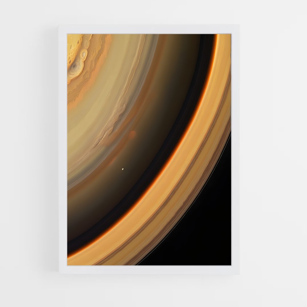 ap-saturn rings-2 cadre Blanc