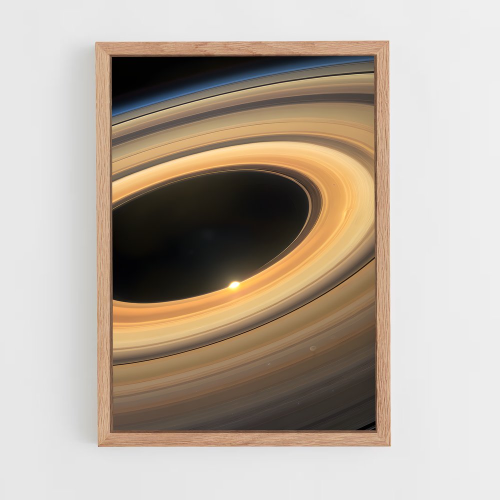 ap-saturn rings-3 cadre Bois clair