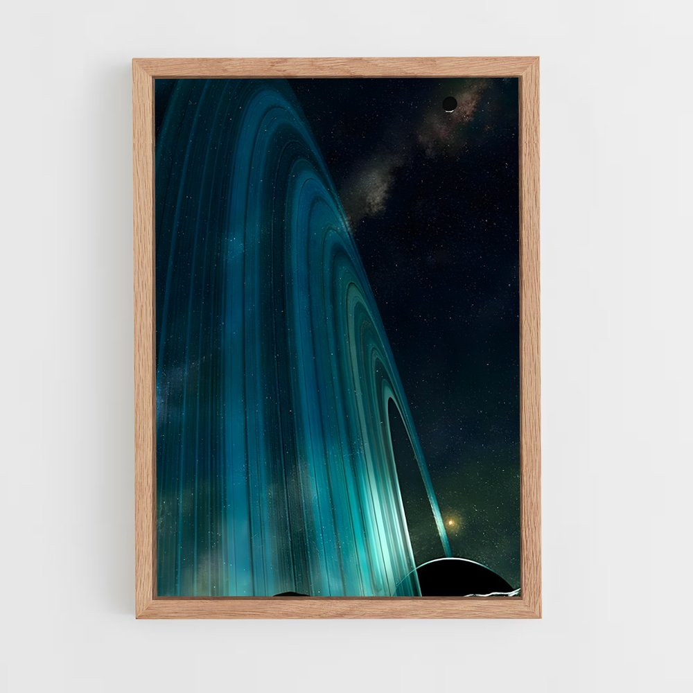 ap-saturn rings-4 cadre Bois clair