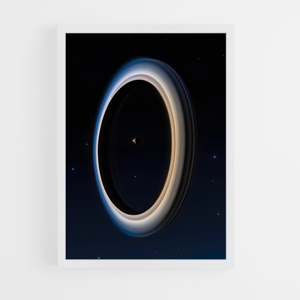 ap-saturn rings-5 cadre Blanc