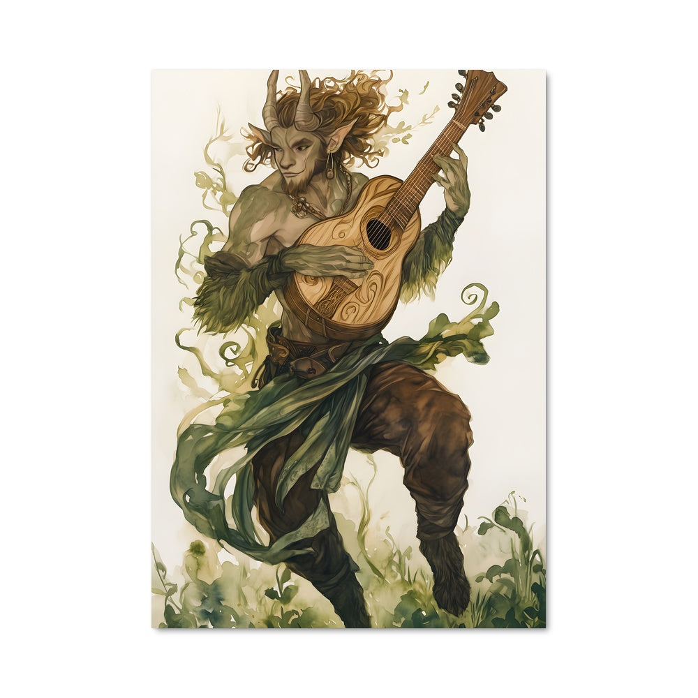 Poster Le Guitariste Éthéré