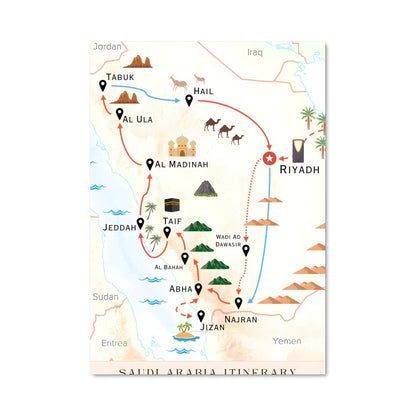 Poster Vallée de Jordanie