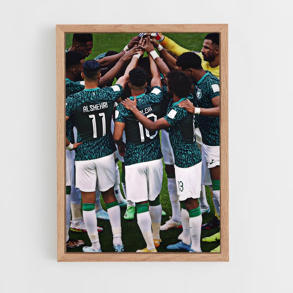 ap-saudi arabia national football team-1 cadre Bois clair