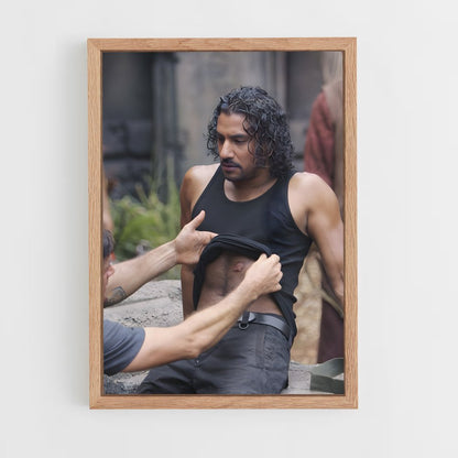ap-sayid jarrah-2 cadre Bois clair