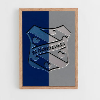 ap-sc heerenveen-3 cadre Bois clair