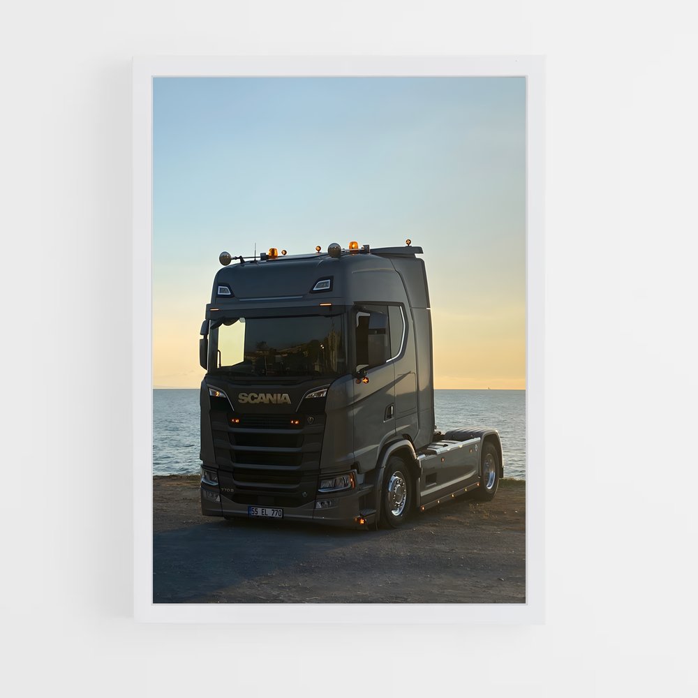 ap-scania r series-1 cadre Blanc
