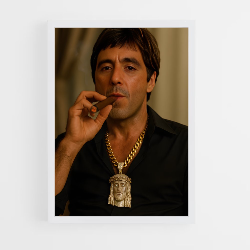 ap-scarface-10 cadre Blanc